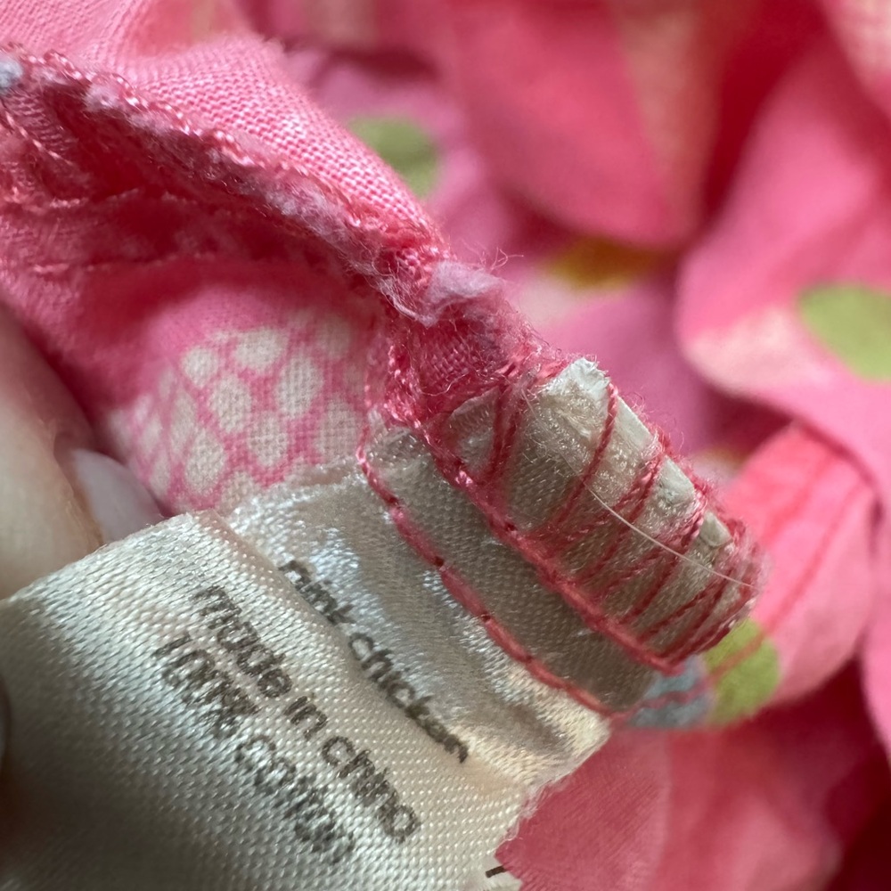 Pink Chicken Girl’s Pink Sleeveless Ice Cream Cone Dress 3Y Summer Play - Picture 4 of 4